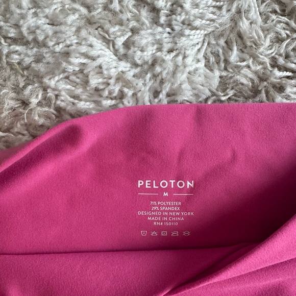 Peloton Cross-Front Pink Bike Shorts - Picture 4 of 4